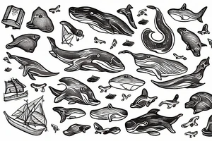 Provincetown monument with giant whale tattoo idea