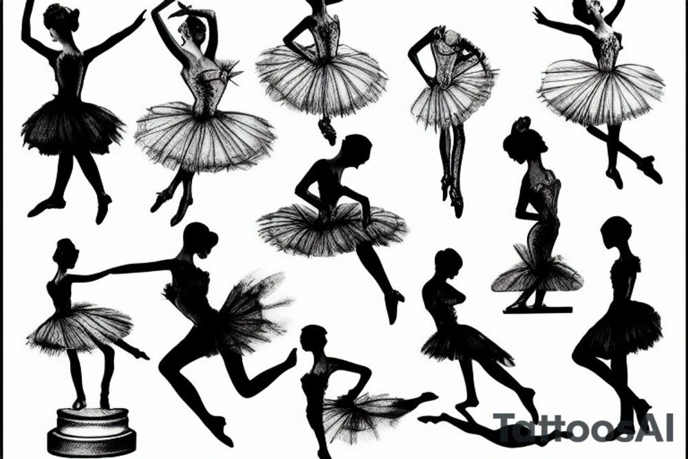 the little dancer statue tattoo idea