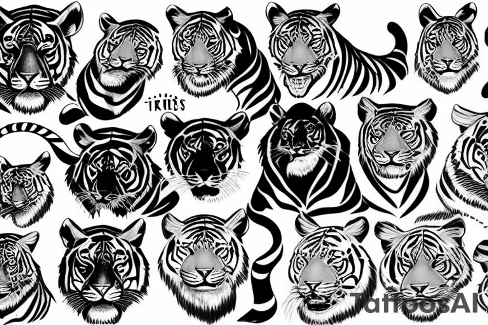 tigeress tattoo idea