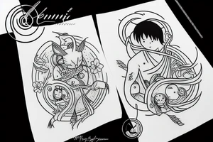 gemini tattoo idea