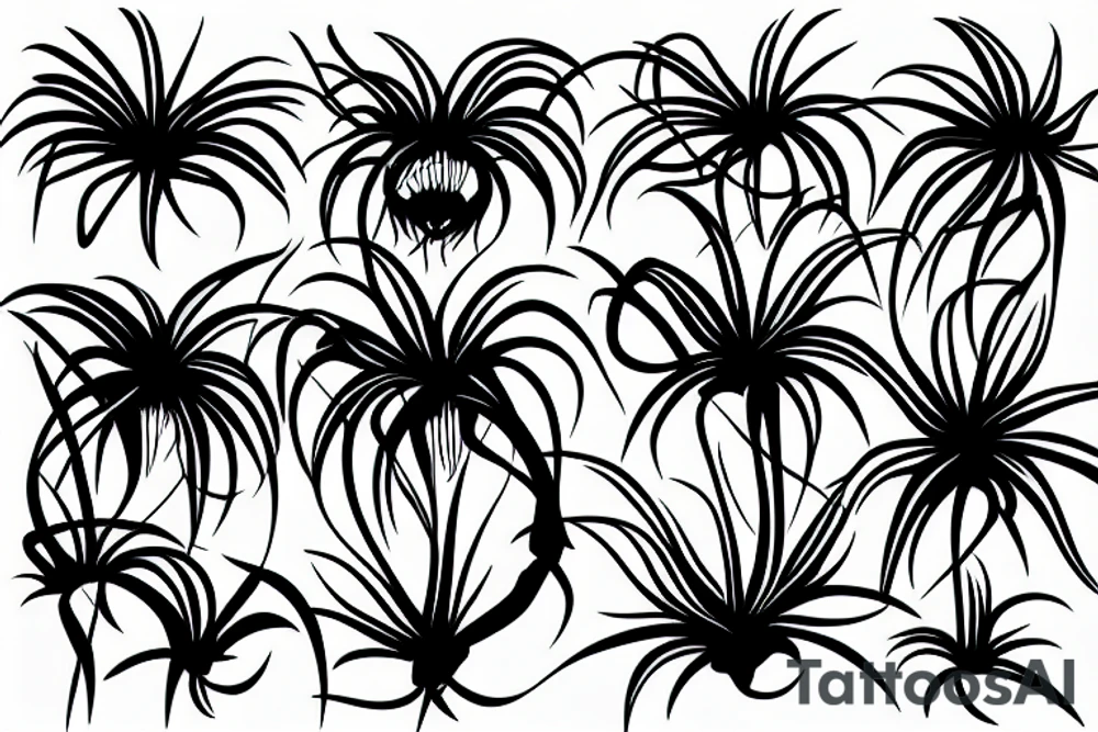spider lily tattoo idea