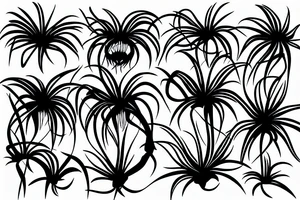 spider lily tattoo idea