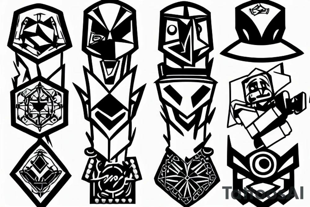 Lego brick tattoo idea