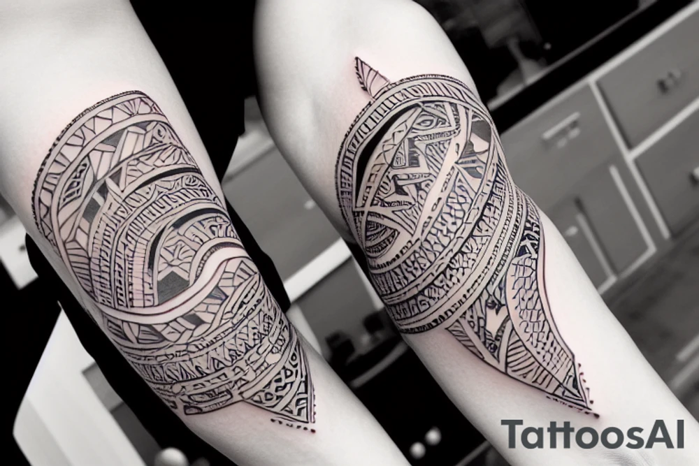 arm band tribal tatoo tattoo idea