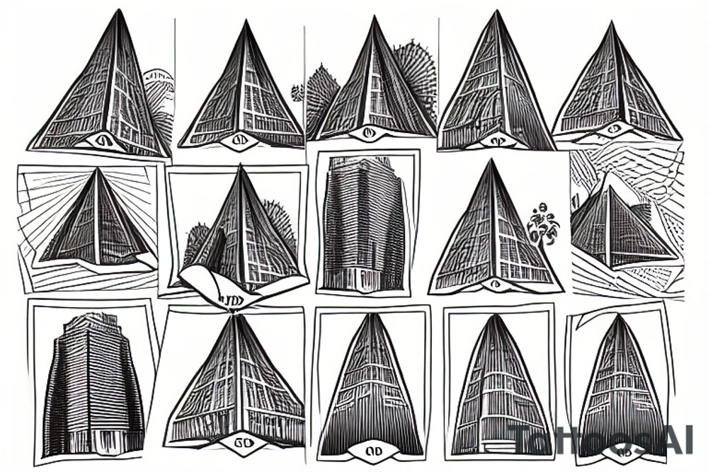 Transamerica pyramid tattoo idea