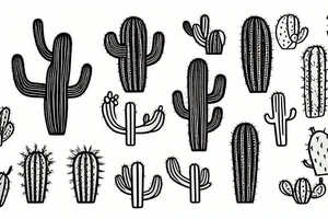 Cactus tattoo idea