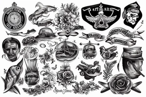 Marine tattoo idea