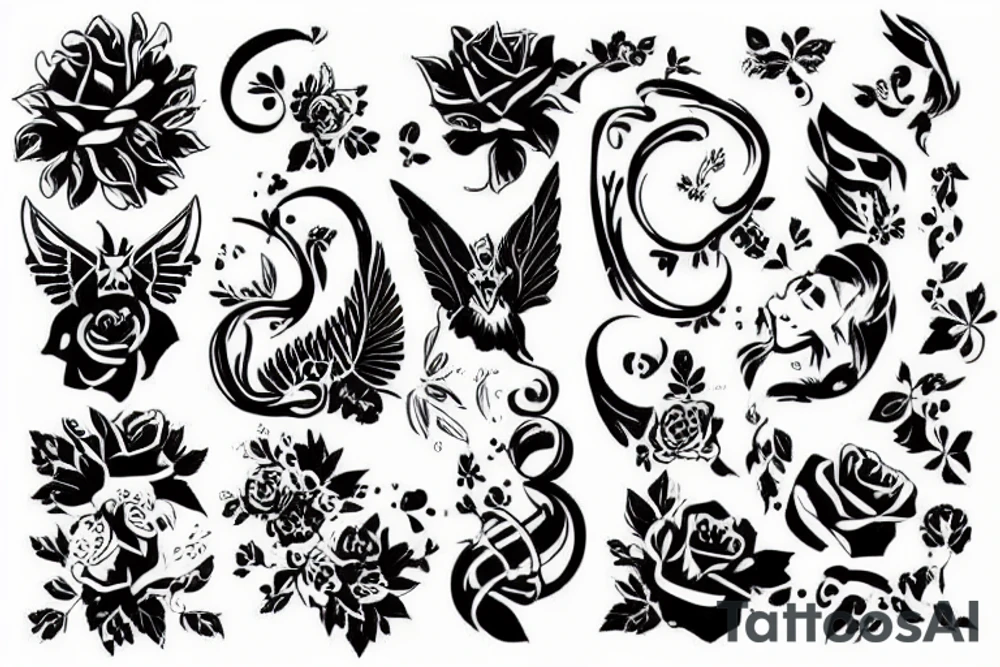 неопознаный летающий объект tattoo idea