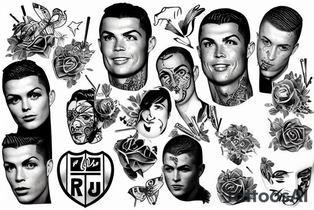 Ronaldo tattoo idea