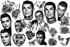 Ronaldo tattoo idea