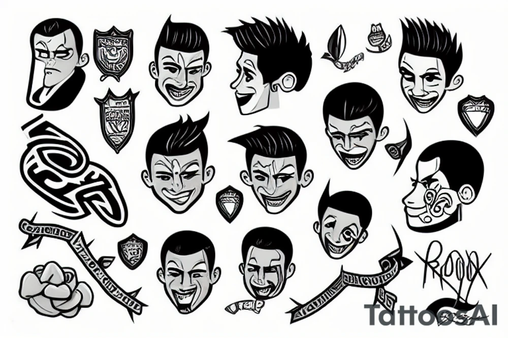 Ronaldo tattoo idea
