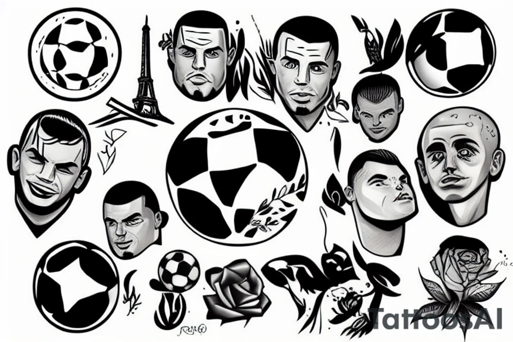 Ronaldo tattoo idea