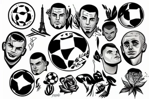Ronaldo tattoo idea