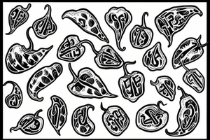 a chilli pepper tattoo idea