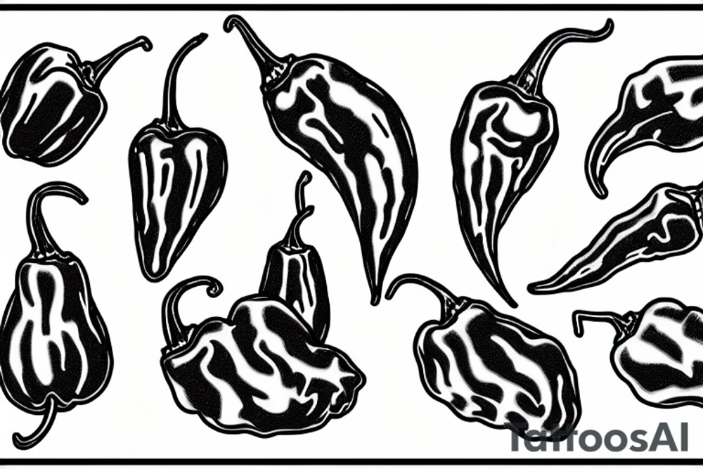 a chilli pepper tattoo idea