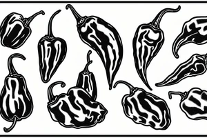 a chilli pepper tattoo idea