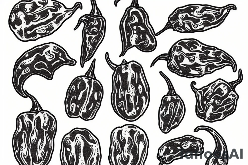 a chilli pepper tattoo idea