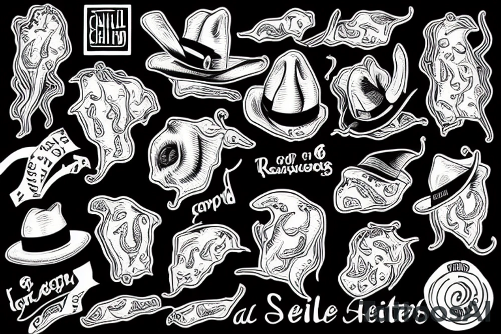 a chilli pepper wearing a hat while riding a horse tattoo idea a chilli pepper wearing a hat while riding a horse tattoo idea