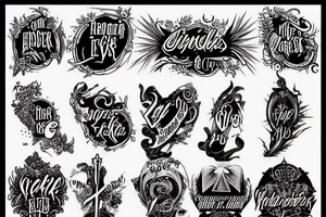 Ephesians 6 bible vers tattoo idea