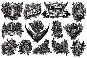 Ephesians 6 bible verse tattoo idea