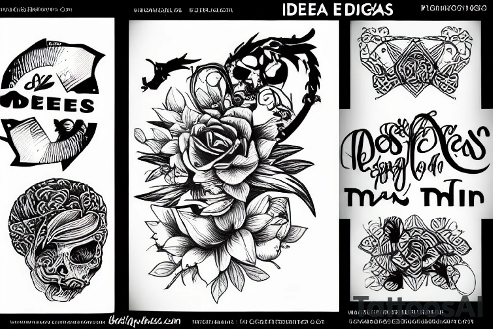 ideas escaping the mind tattoo idea