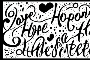 A quote that reads “And hope and history rhyme.” tattoo idea