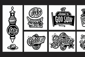 A matchbook with the name of a bar called go slow Joe’s on it tattoo idea