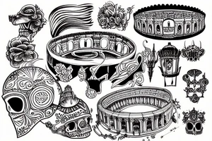Coliseum tattoo idea