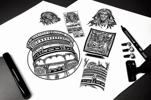 Coliseum sparta tattoo idea