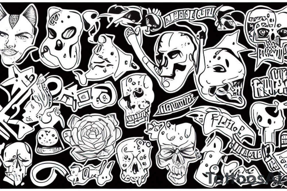 andrew tate tattoo idea