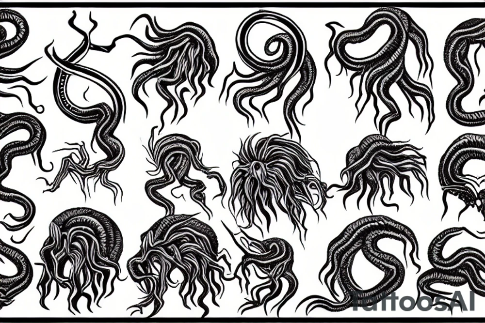 screaming medusa tattoo idea