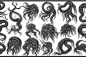 screaming medusa tattoo idea
