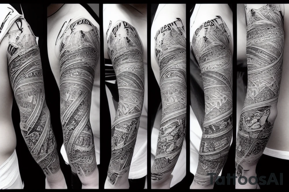 unusual, 300 iq tattoo, intellectual tattoo idea