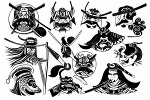 samurai tattoo idea