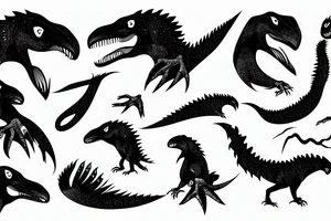 Utahraptor claw tattoo idea