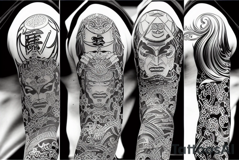 samurai tattoo idea