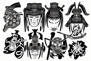 samurai tattoo idea