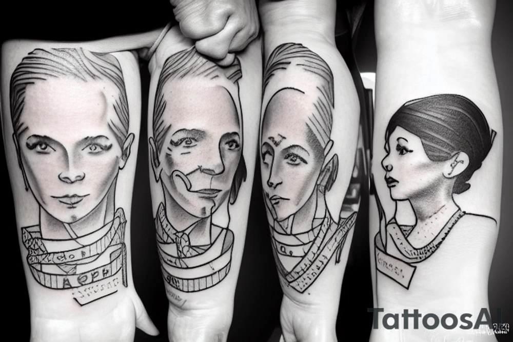 wealth gap tattoo idea
