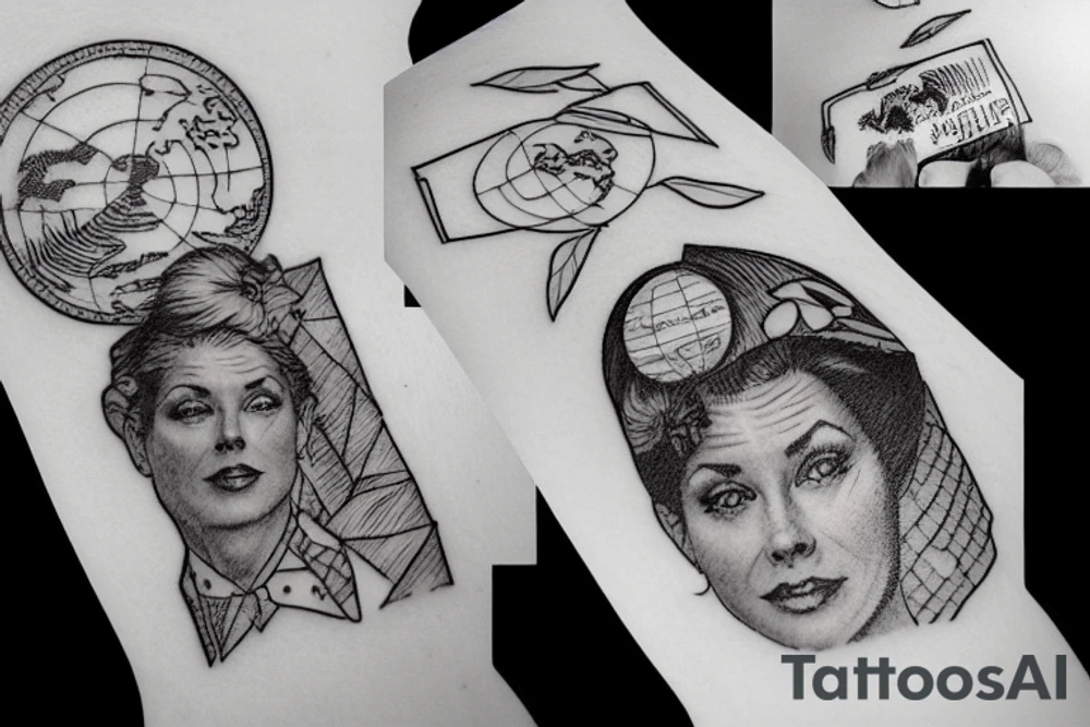climate change tattoo idea