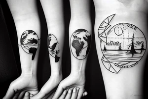 climate change tattoo idea