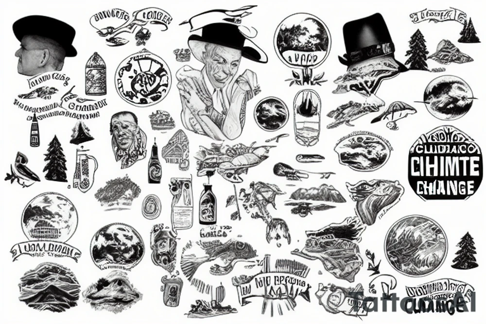 climate change tattoo idea