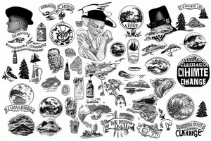 climate change tattoo idea