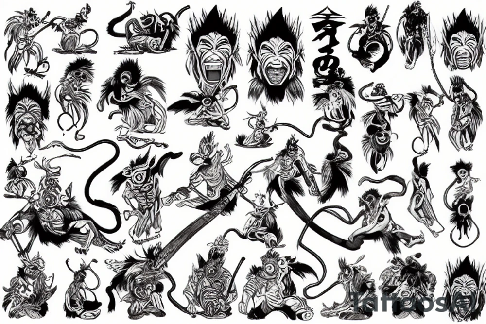 Wukong tattoo idea