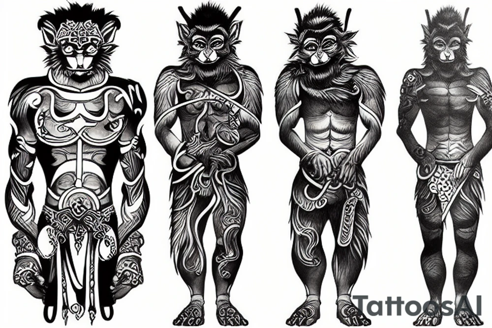 Wukong tattoo idea