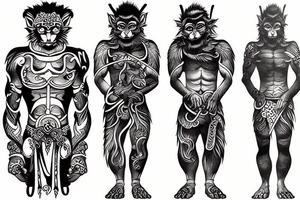 Wukong tattoo idea