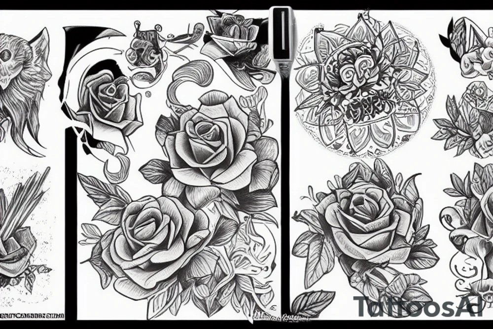 Аниме герой tattoo idea