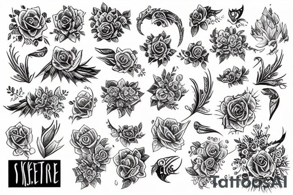 Аниме герой tattoo idea