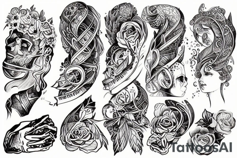 Аниме мужик брутальнй tattoo idea