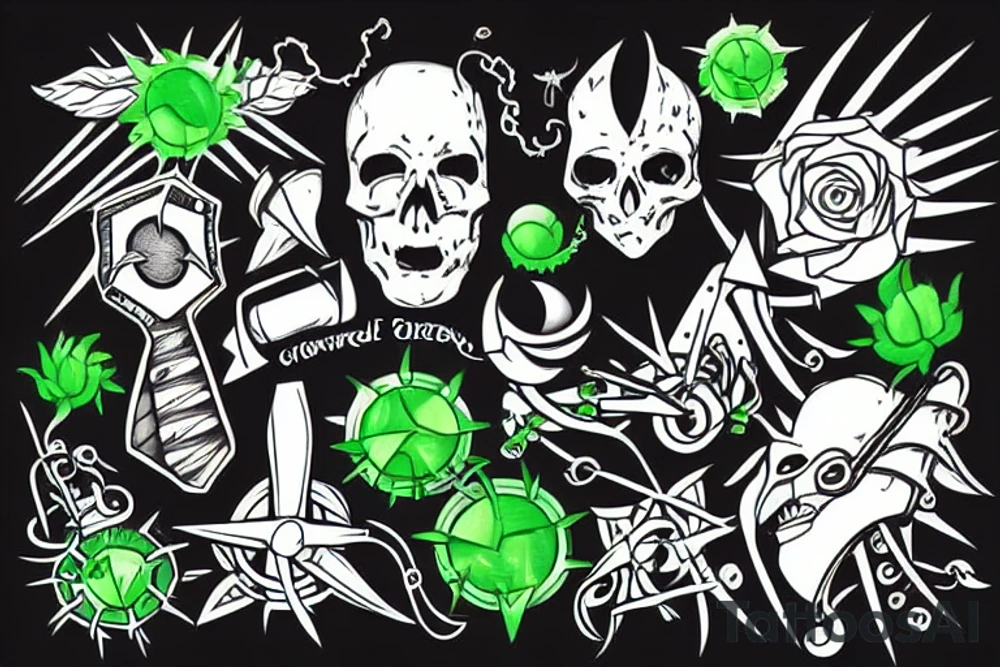 green energy tattoo idea