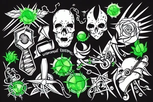 green energy tattoo idea